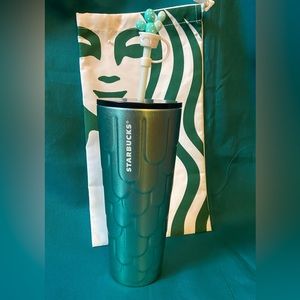 Starbucks Stainless Steel Mermaid Scale Cold Cup